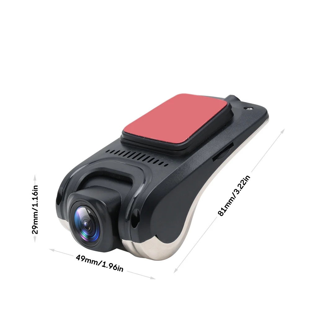 BORUiT USB ADAS Автомобильный видеорегистратор камера Full HD 720P для вождения видео регистратор камера gps слежение ночное видение видеорегистратор для системы Android