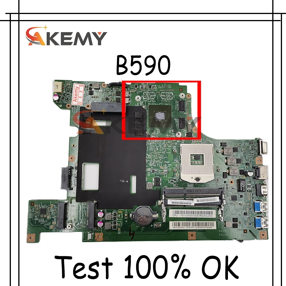 

Материнская плата для ноутбука LENOVO Ideapad B590 материнская плата 11273-3 SLJ8C N14M-GE-B-A2 DDR3