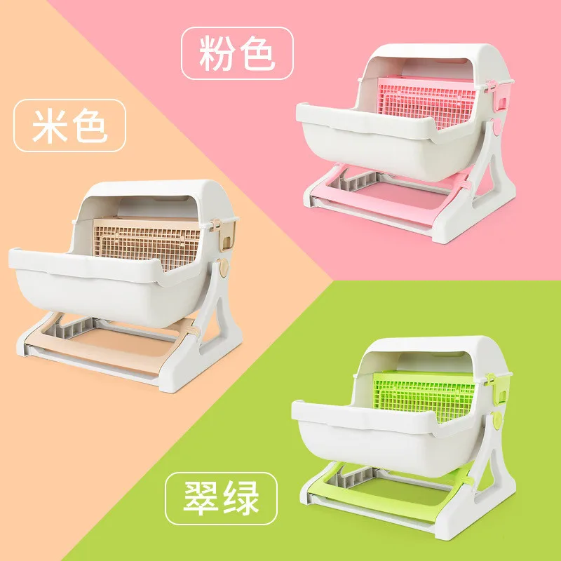 Американская полуавтоматическая очистка раковина для кошек мочеиспускания