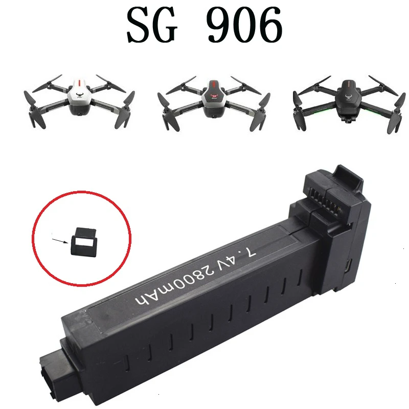 

7.4V SG906 Battery charger Sets for SG906 GPS RC drone battery 7.4V 2800MAH Lipo battery accessories GPS broomless 5G Wifi PFV