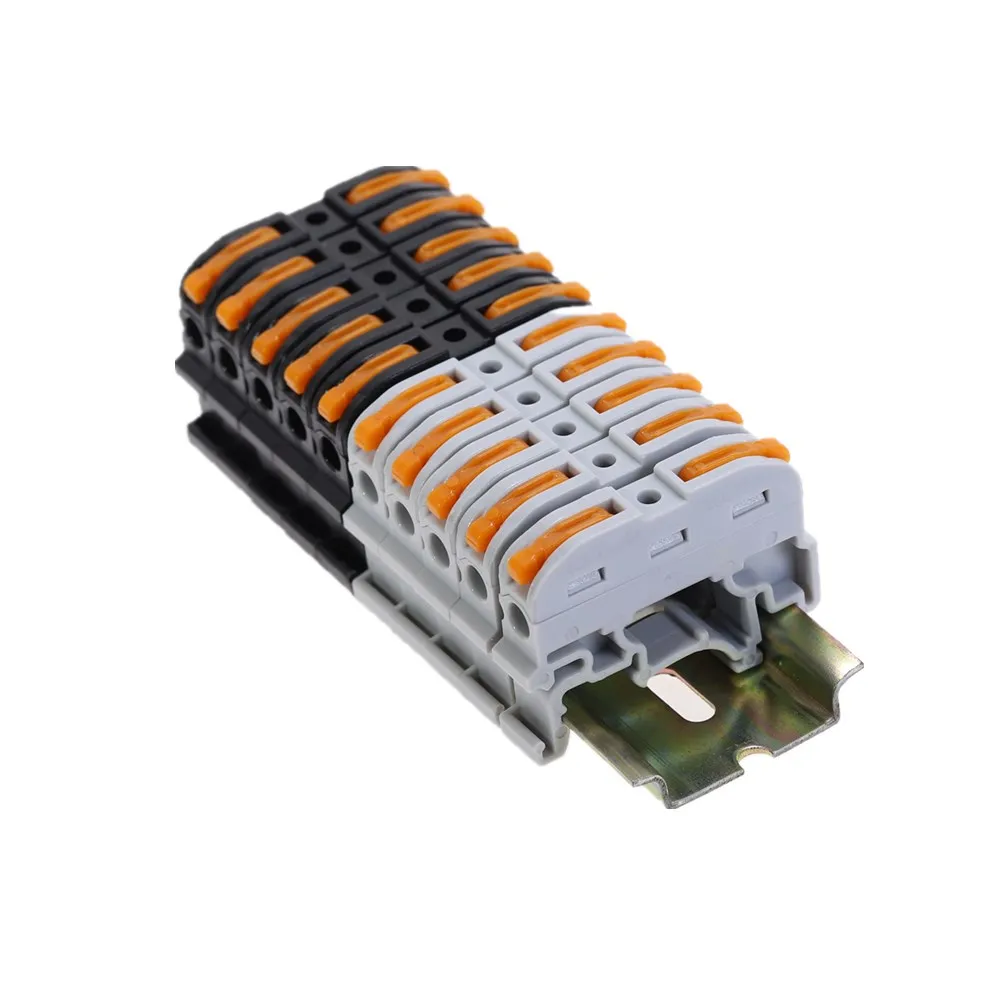 5/10 шт. PCT 211 терминал Din Rail Тип быстрое подключение Пресс Сращивание проводов