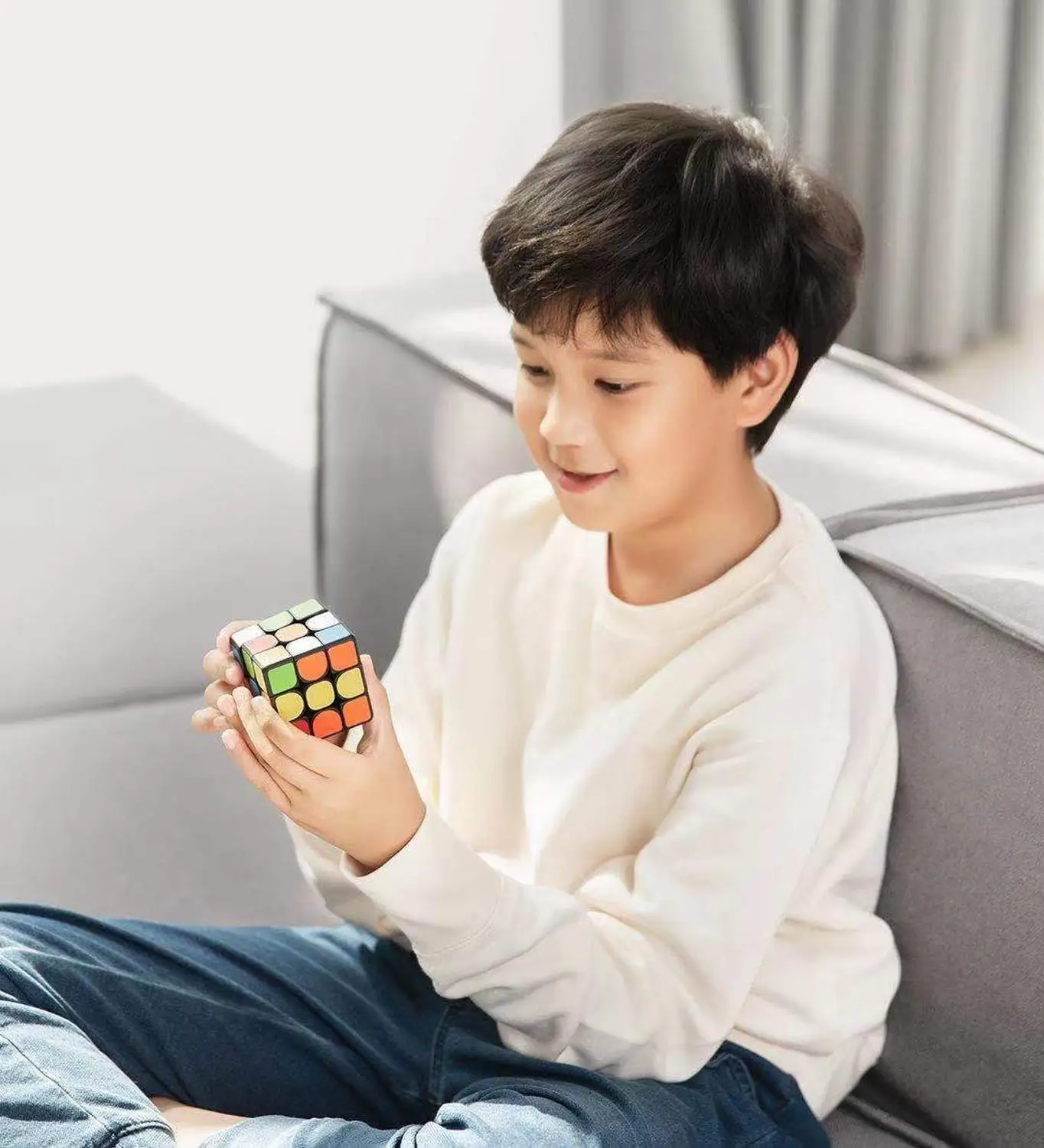 Оригинальный Xiaomi Bluetooth Smart Magic Cube Gateway Mijia приложение связь 3x3x3 умный