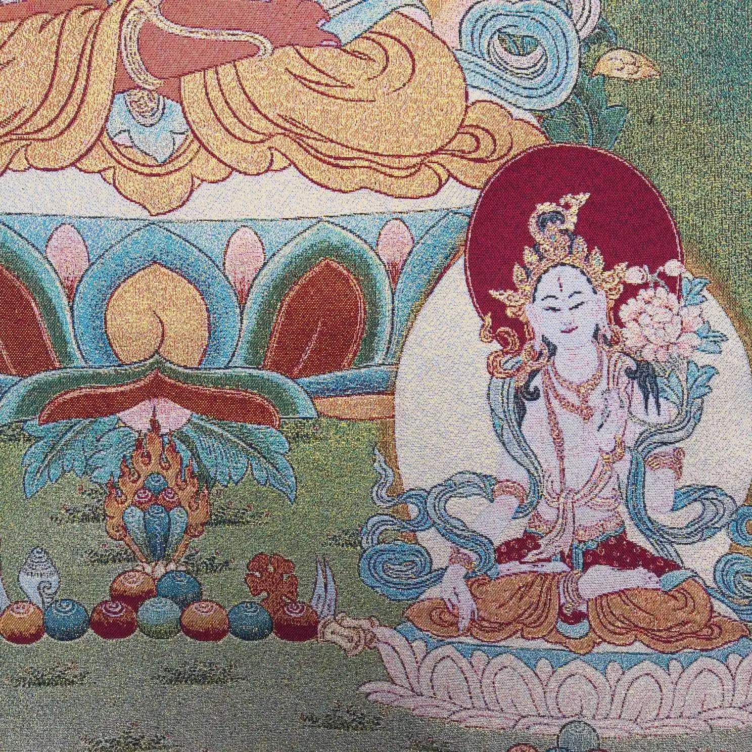 

Thangka Portrait Enshrinement Painting Thangka Buddha Statue Longevity Buddha