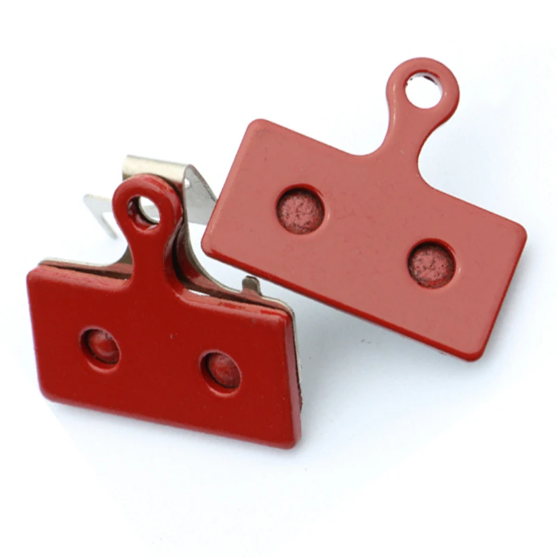 4 пары (8 штук) Красный дисковые велосипедные тормозные колодки аксессуары для