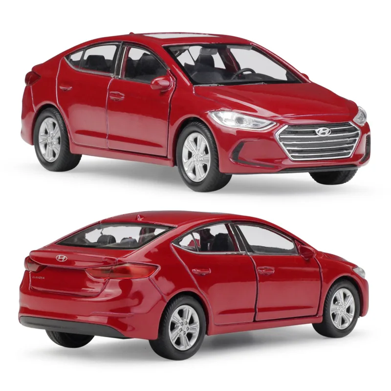 Модель автомобиля WELLY 1:36 HYUNDAI Elanrt литая модель игрушечного откатывающаяся