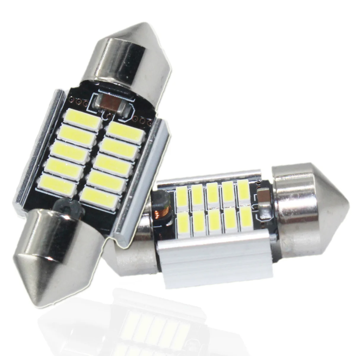 2PCS12V 6000k светодиодный супер яркий 5730 SMD авто интерьерная лампа IP65