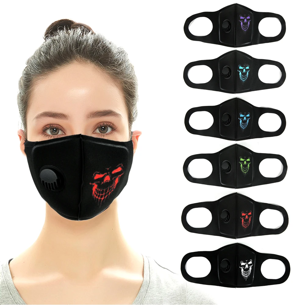 

5Pcs Anti-pollution Mask Dust Face Masks Washable Reusable Mouth Cover Dustproof Respirator Safety Mask for Outdoor Activities