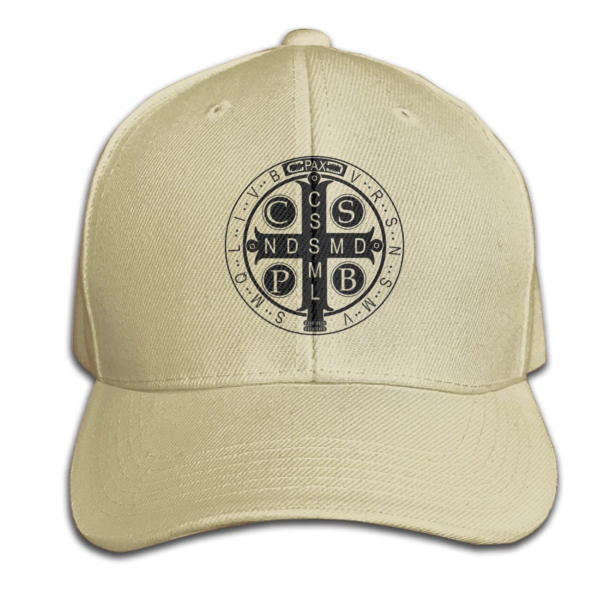 

Cross Of Saint Benedict man woman Fashionable breathable Dad Cap