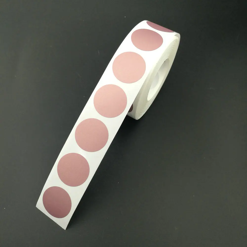 1000 шт. 1 &quotдюймовый круглый розовое золото/белое золото/желтое золото Цвет