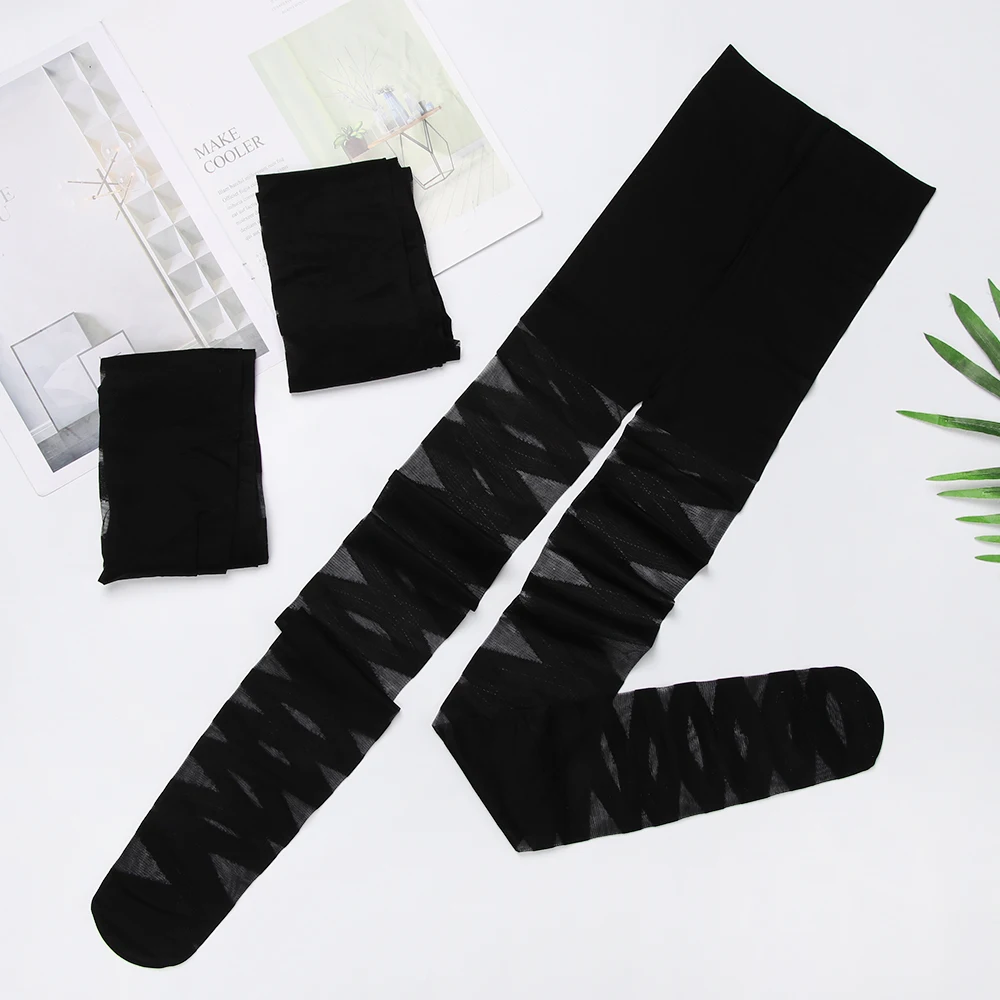 Женские облегающие чулки Goth Rocker Сексуальные штаны на бретельках модные колготки