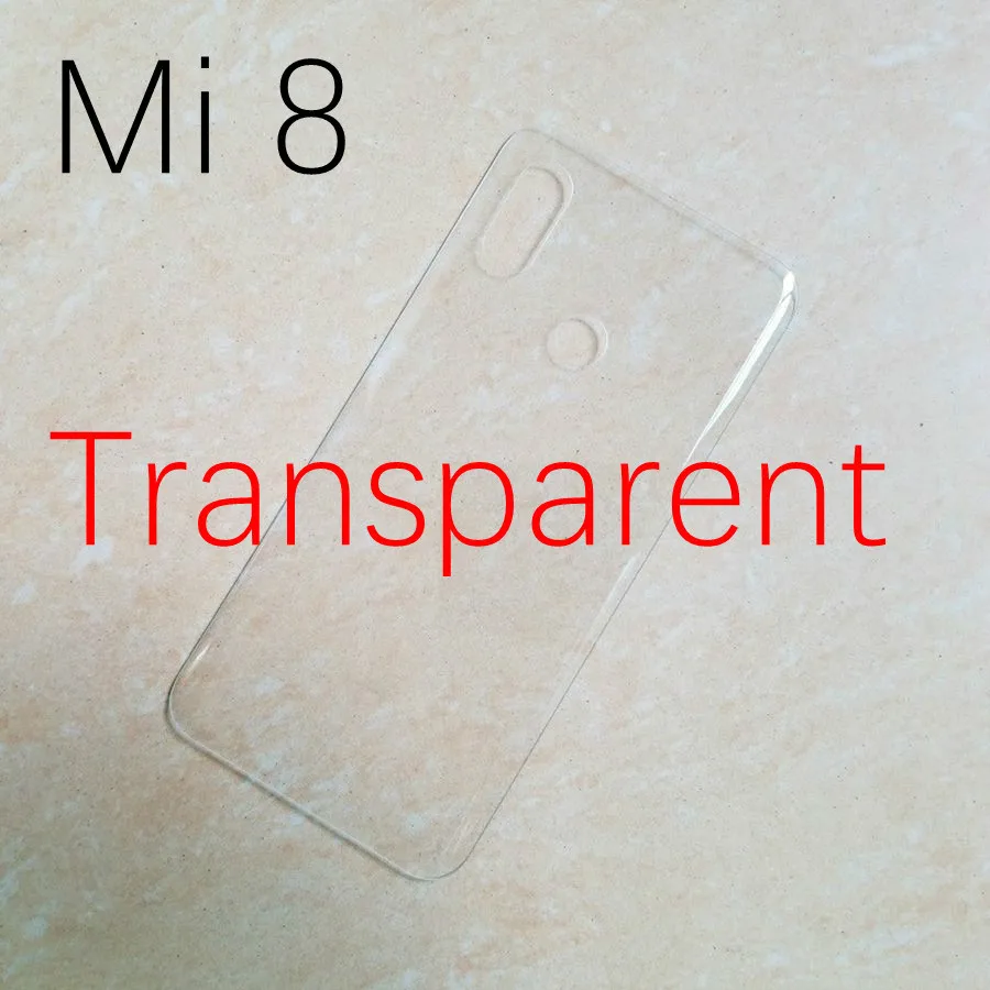 Задняя крышка для Xiaomi Mi 8/8 SE/8 Pro/8 Lite/8 Explorer стекло цвета в ассортименте|Корпусы и