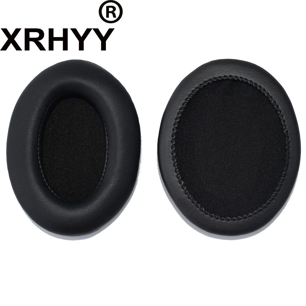 Черные амбушюры XRHYY 1 пара кожаные поролоновая накладка запасные части для