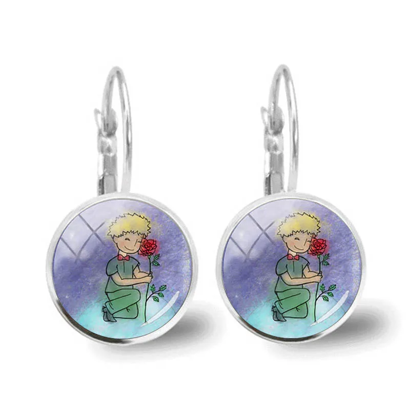 Серьги-капельки в стиле Маленького принца серьги-подвески аниме Маленький
