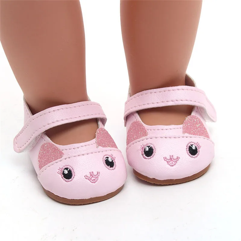 Куклы обувь подходит для 43 см новорожденных Туфельки кукол 18-дюймовая кукла