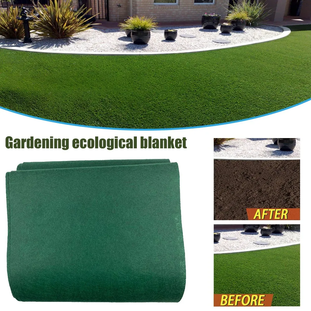 

3/10M Grass Seed Mat Seed Starter Pad Garden Supply Biodegradable Artificial Lawns Gardening Decoration Grass Carpet