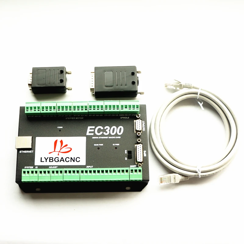 Плата управления Ethernet Mach3 EC300 фрезерный станок с ЧПУ 3/4/5/6 осей | Инструменты