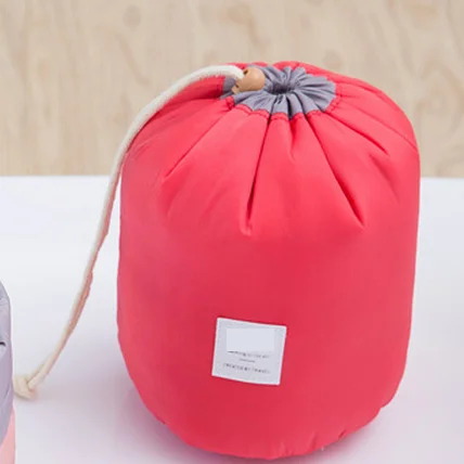 Red Косметички, необходимые для женщин, косметички, чехол для костюма, корейский косметический Чехол, профессиональный органайзер для путешествий, женская сумка для косметики - Цвет: Red