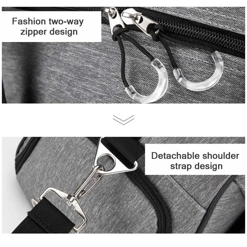 Brand Sports Gym Bag Men Women Portable Racket Dry Wet Separation Waterproof Swimming Travel Fitness Yoga | Спорт и развлечения