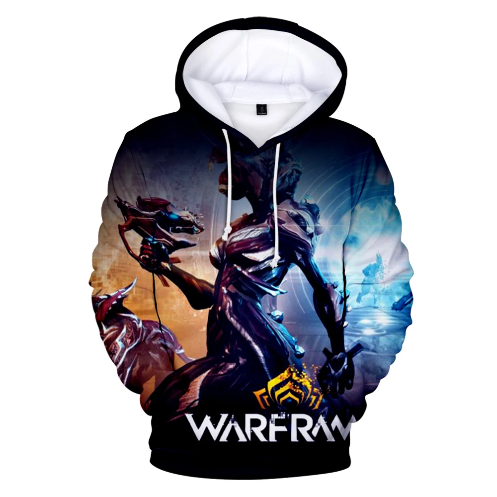 

2021 New Warframe Hoodie 3D Sweatshirts Long Sleeve Women Men's Hoodies Harajuku Streetwear Game Warframe Hip Hop Clothes