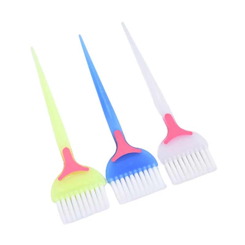 

Профессиональная полимерная кисть для окрашивания волос, щетка для окрашивания волос, полимерная пушистая расческа, парикмахерский инстру...