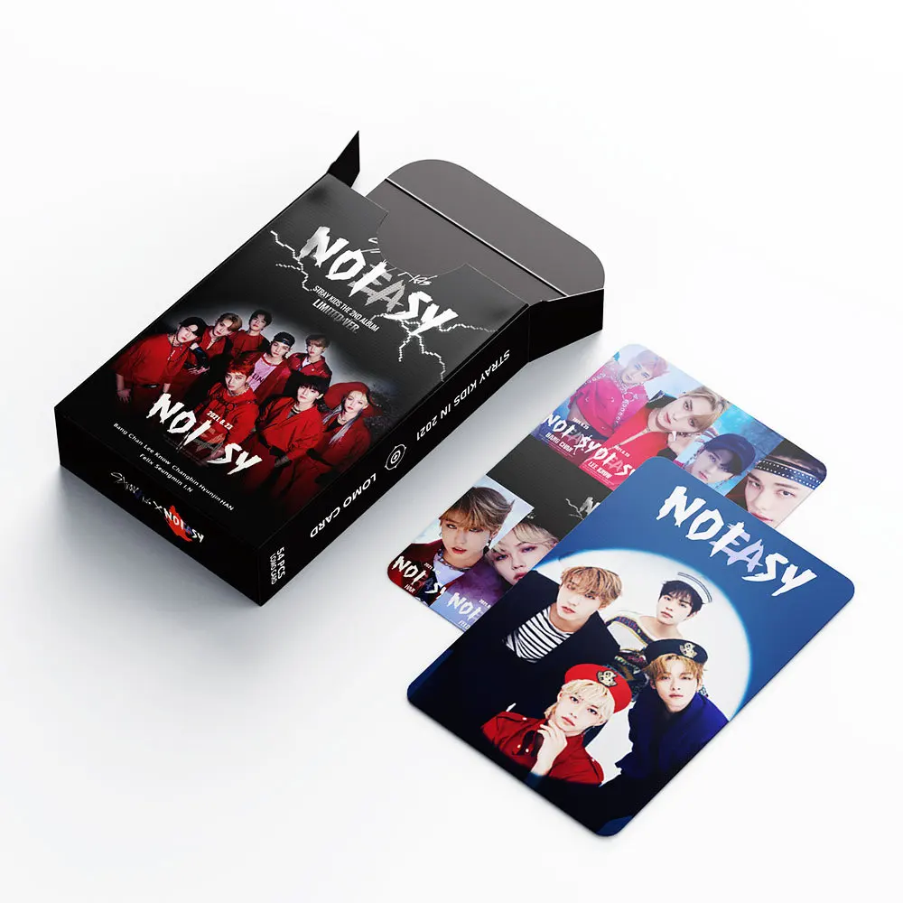 54 шт./компл. Kpop Stray Kids NOEASY новый альбом Lomo Открытки Высокое качество HD фото Straykids