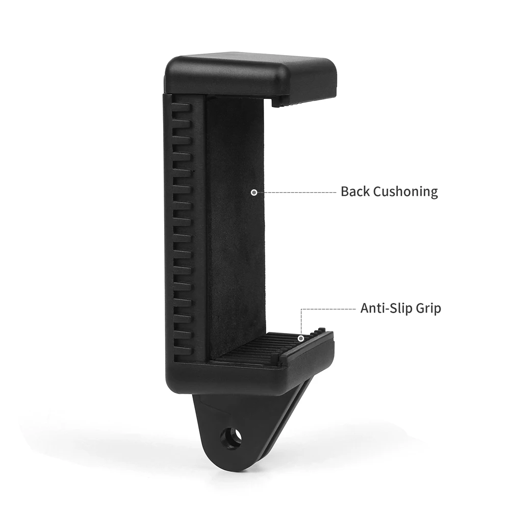 Mobile Phone Clip with 1/4 Screw Hole and Adapter Tripod Holder Mount for iPhone X 8 7 plus Xiaomi Note Redmi Samsung s6 Huawei |