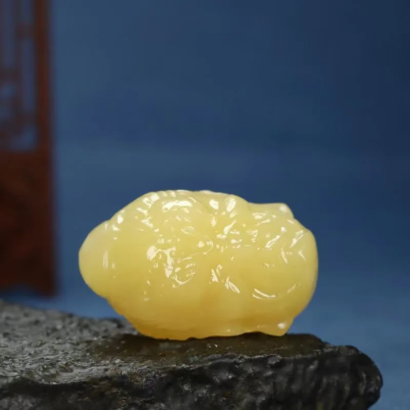 Лидер продаж цепочка с подвеской в виде головы Будды из натурального нефрита и