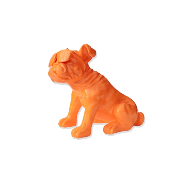 Статуэтка питбуля американского бульдога Художественная Скульптура статуэтка