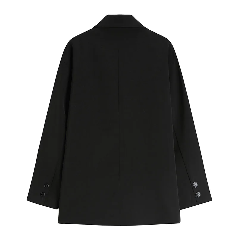 Women's Blazer Coats Loose Streetwear Badge JK Uniform Ladies British Style Casual Jacket Coat Female 2021 Autumn Clothing |