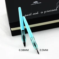 high quality jinhao fountain pen 0 5mm 0 38mm extra fine nib cute swan ink pen for writing school supplies