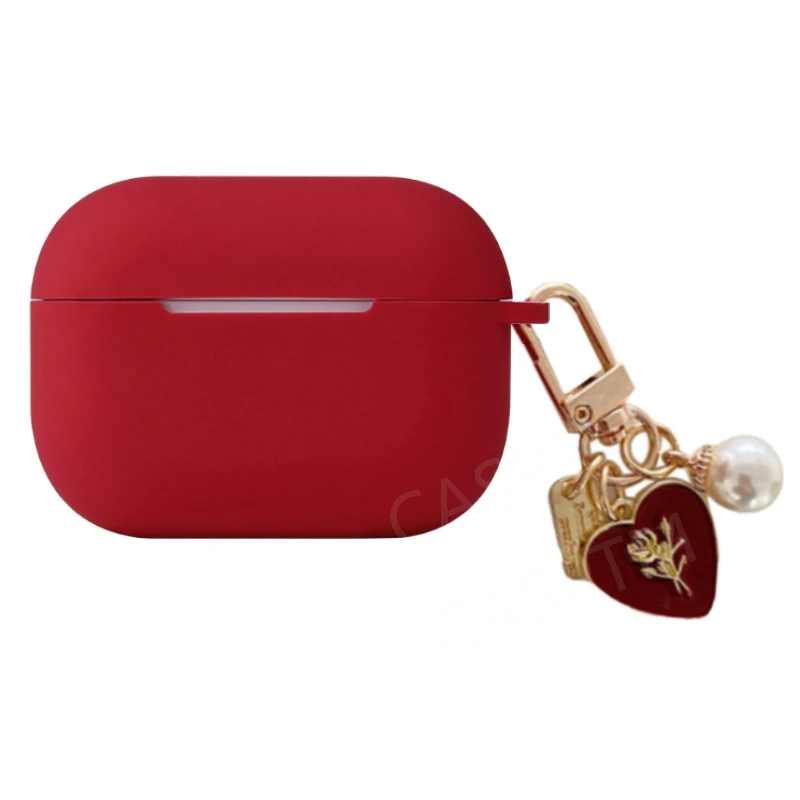 

Cover For AirPods 1 2 Pro Case Luxury Soft Silicone TPU Heart Love Earphone Cases For Apple Air pods Pro 2 Cover Funda Girl