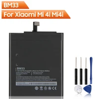 replacement battery bm33 for xiaomi 4i mi4i bm33 genuine replacement phone battery 3120mah with free tools