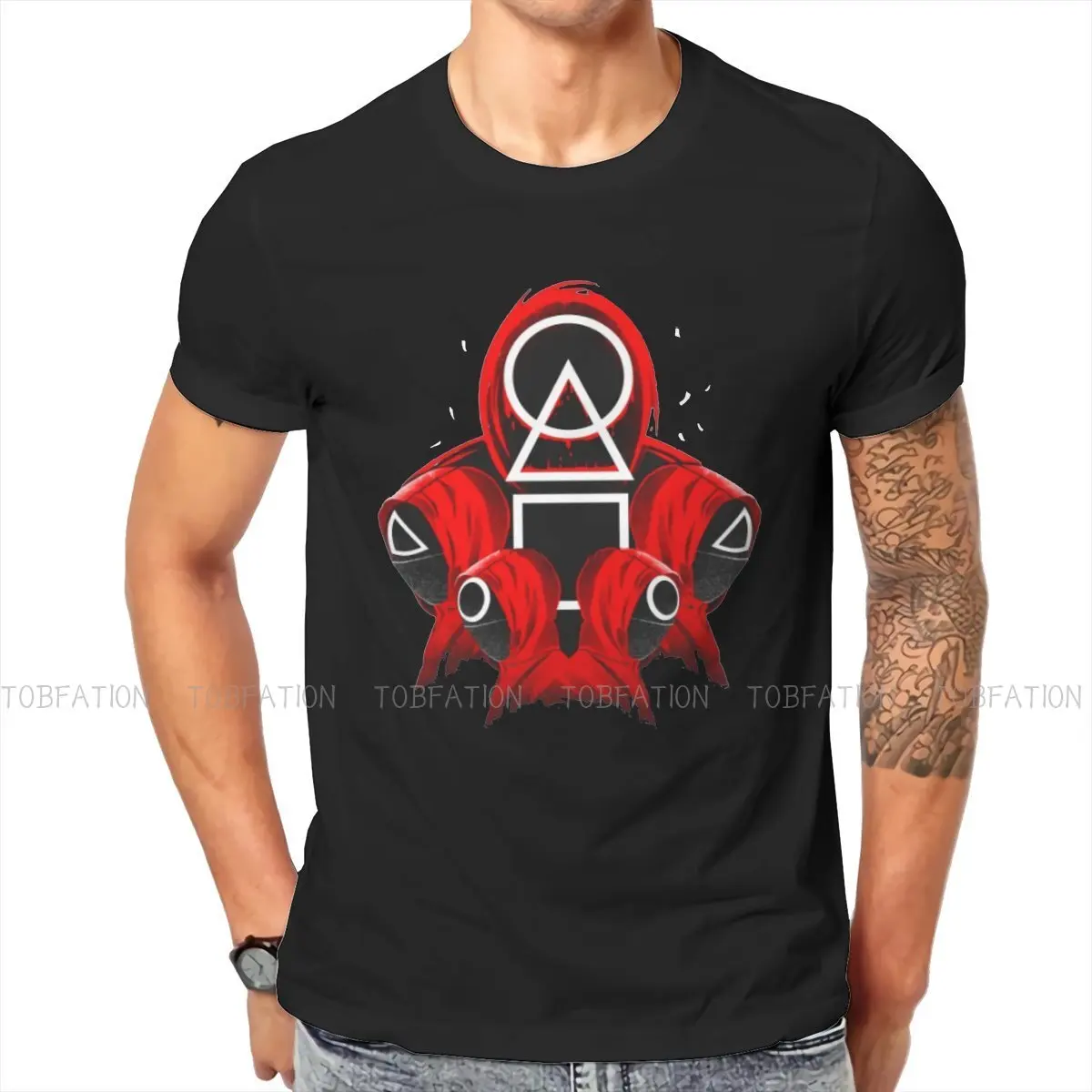 

Squid Game Kill T Shirt Classic Grunge Teenager Summer Oversized Cotton Men's Tops Harajuku O-Neck TShirt