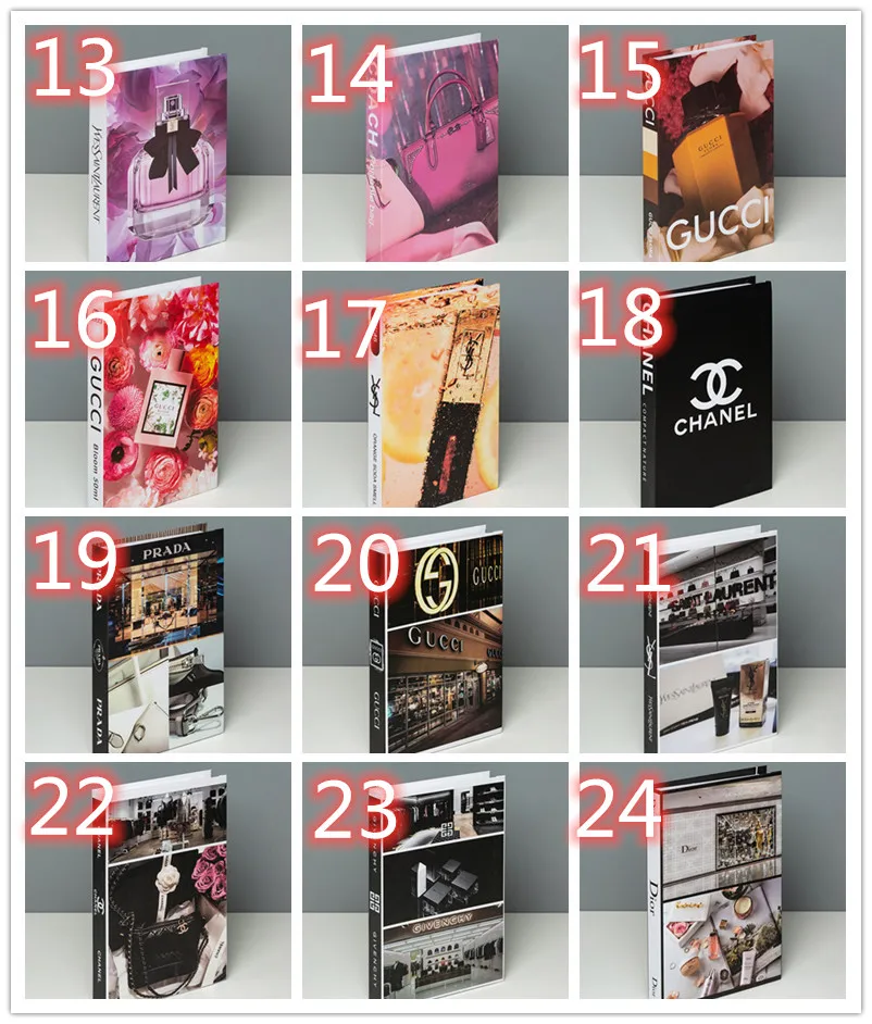 

Moda falso livro decoração para casa livros simulação moderna luxo caixa de armazenamento decoração clube hotel modelo