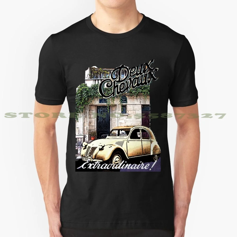 

Deux Chevaux - Citroen 2Cv Summer Funny T Shirt For Men Women Deuxchevaux 2Cv Vintage Deux Chevaux Vintagecar Vintage Car