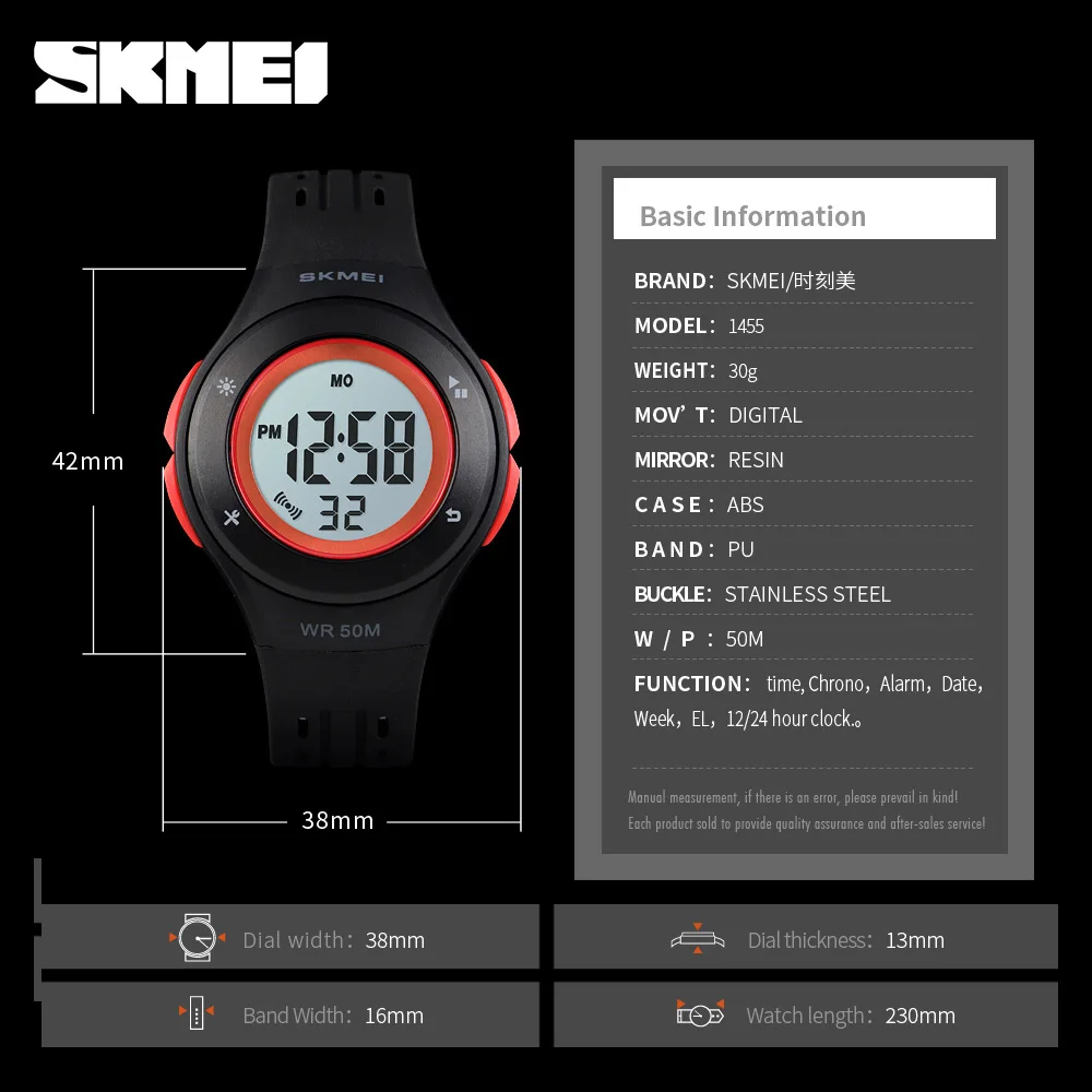 

SKMEI Kids Watch LED Sport Style Children Watches Boy Girl Fashion Digital Watch 5Bar Waterproof Watch Colorful LED luminou 1455