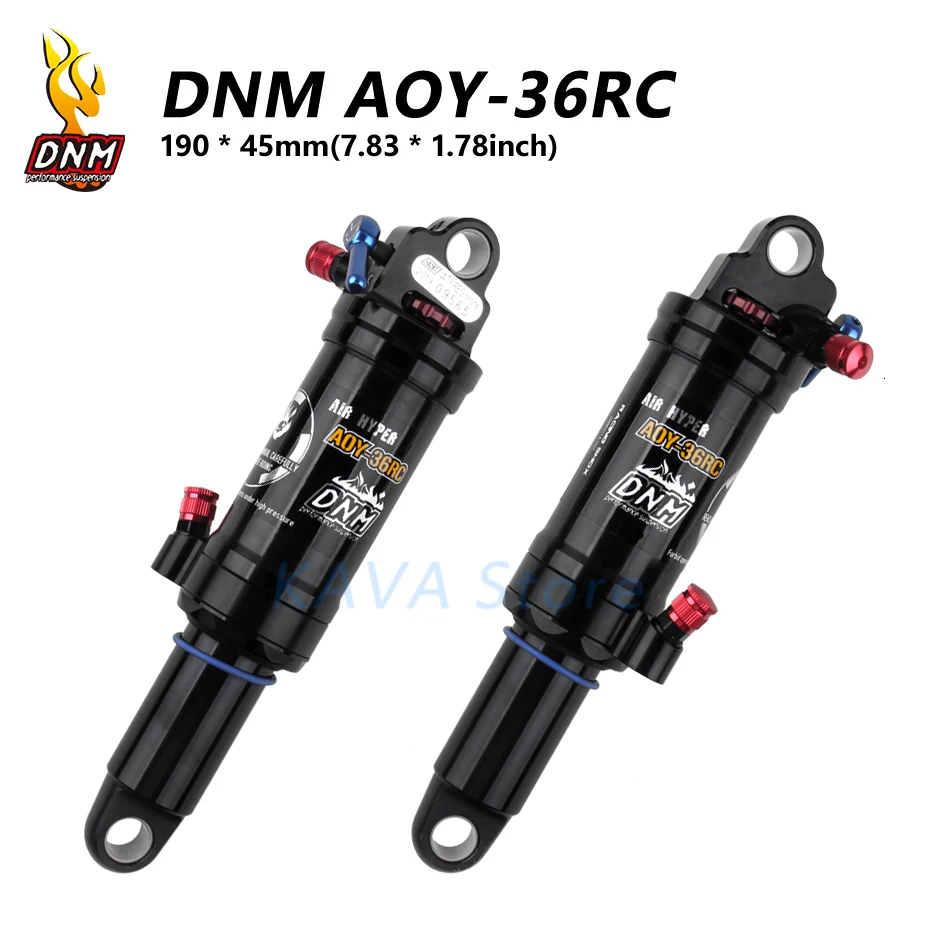 DNM AOY-36RC горный велосипед mtb воздушный Задний амортизатор с блокировкой 165 190 200 мм