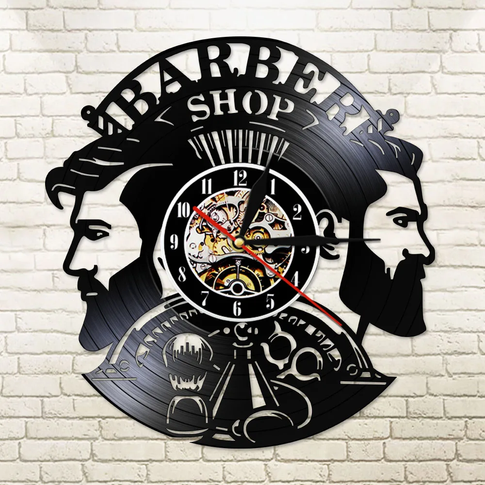 Парикмахерские принадлежности виниловые часы для парикмахеров