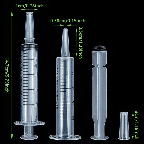 Пластиковый шприц VKTECH 100 мл