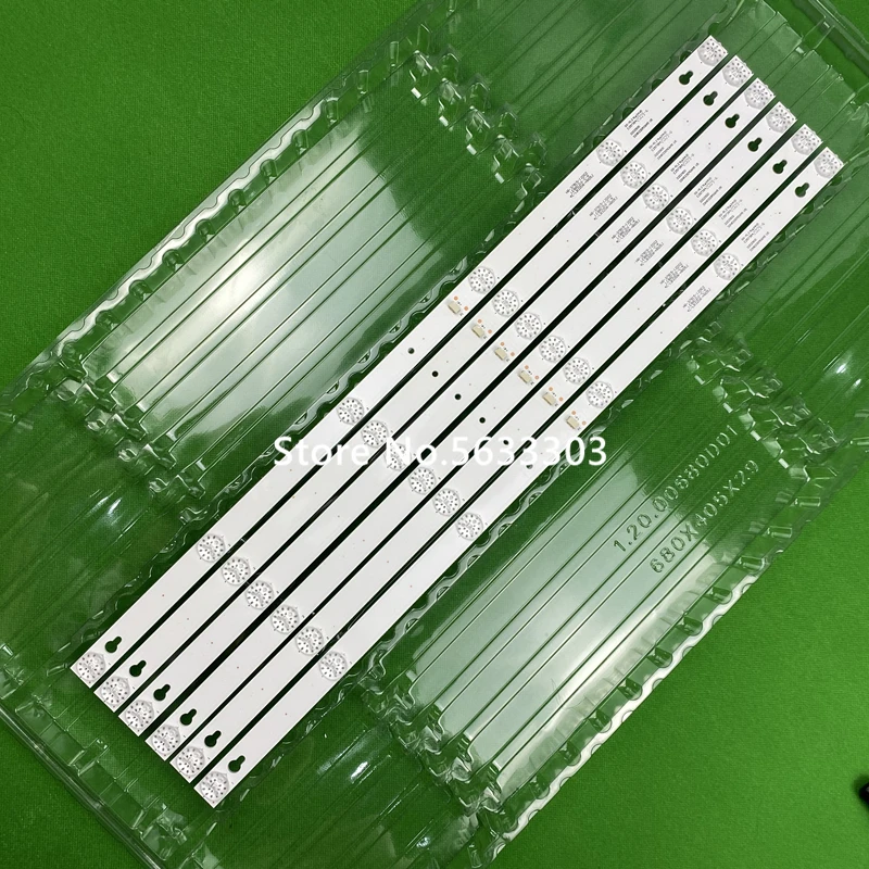 Новинка 10 шт. светодиодный фонарь для подсветки TCL L32S4900 32L2800 L32P1A 4C LB3206 HR03J HR01J TOT_32D2900