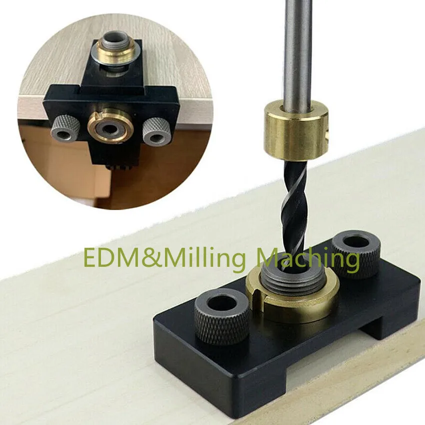 1PC High Quality CNC Punch Locator Drill Guide Tools Woodworking Drilling Doweling Positioning Kit DURABLE New enlarge