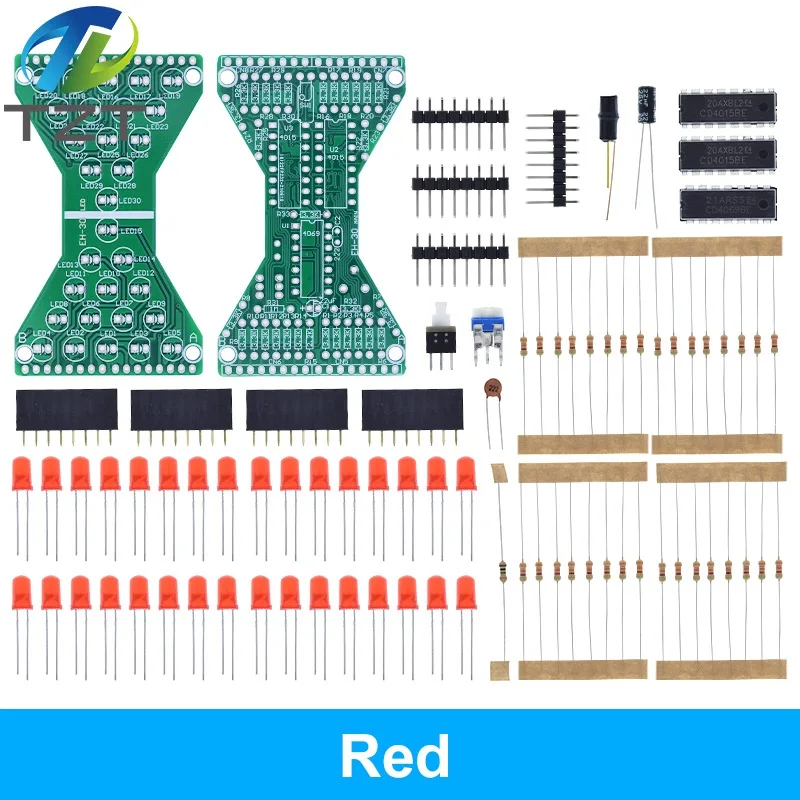 Электронные песочные часы TZT Набор сделай сам с регулируемой скоростью 5 в