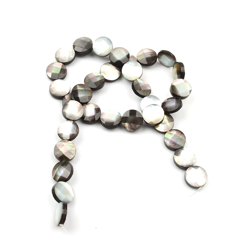 Бусины Из Натуральной Черной ракушки 38/32/22/20 шт./лот