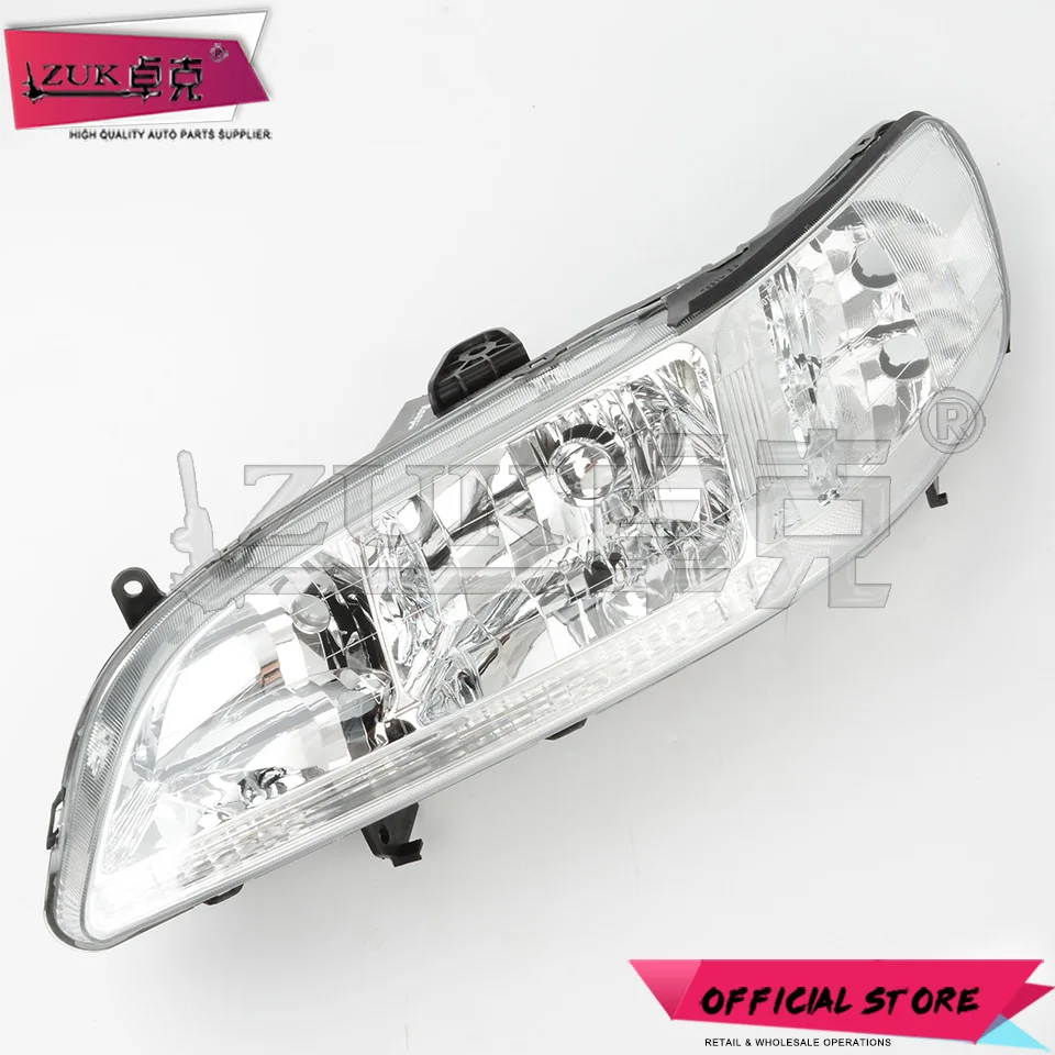 Налобный фонарь ZUK One Piar налобный в сборе для HONDA For ACCORD CG1 CG5 CD9 1998 1999 2000 2001 2002