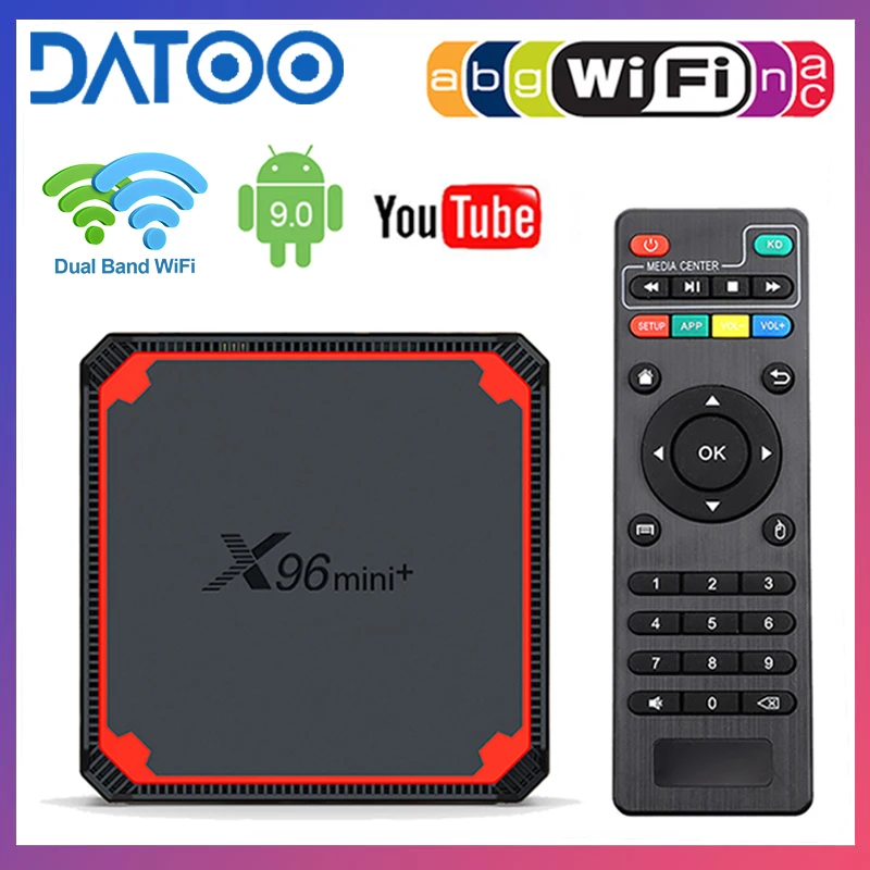 

X96 Mini Plus iptv приставка Android 9,0 Amlogic S905W4 четырехъядерный 2,4G/Φ Wifi 4K приставка Google медиаплеер X96MINI + 1 Гб 2 Гб