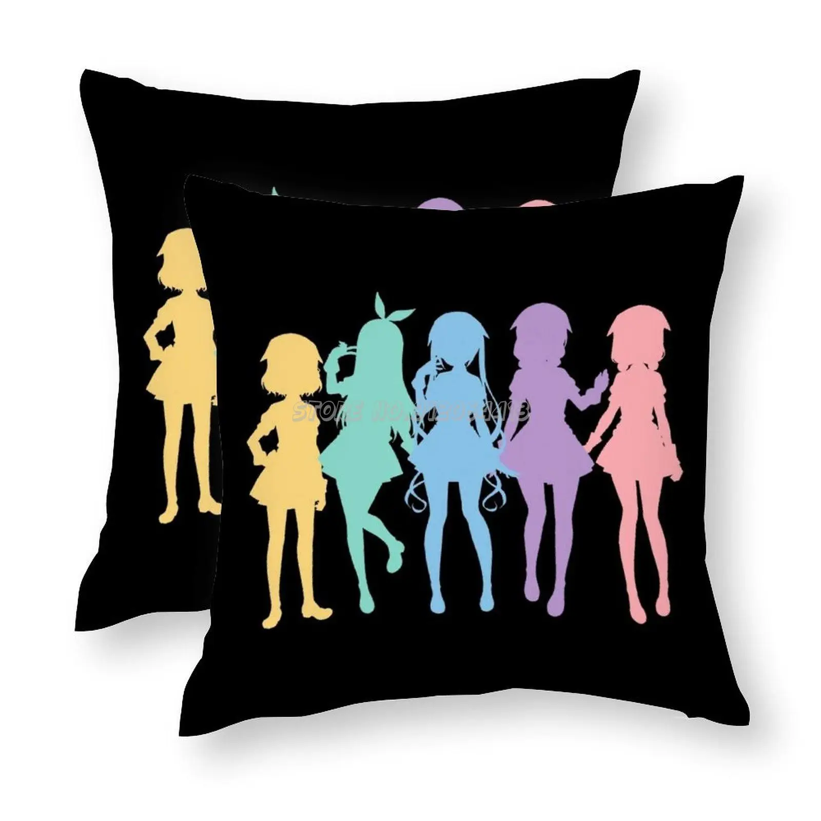 Наволочка с принтом и рисунком для девочек | Дом сад