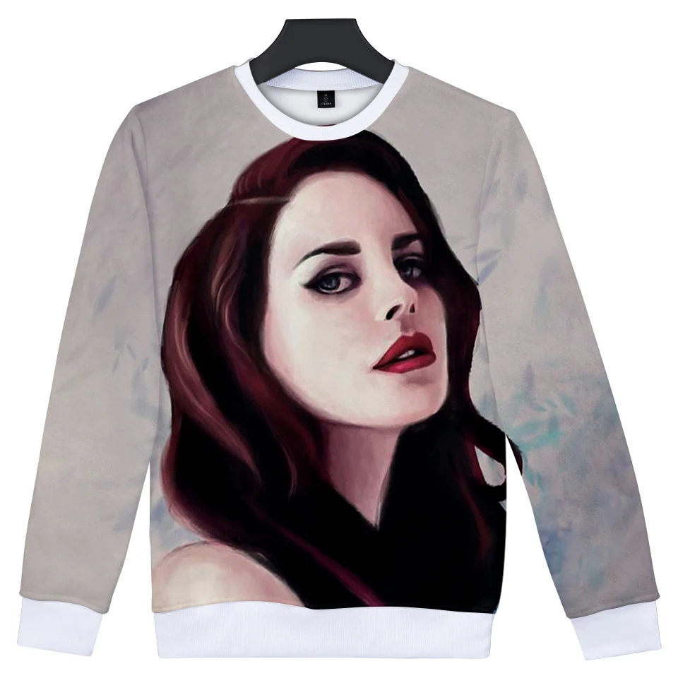 

Lana Del Rey Pertty Sweatshirt Men/Women Hot Sale Fashion Casual Hip Hop Capless Hoodies Print Lana Del Rey Streetwear