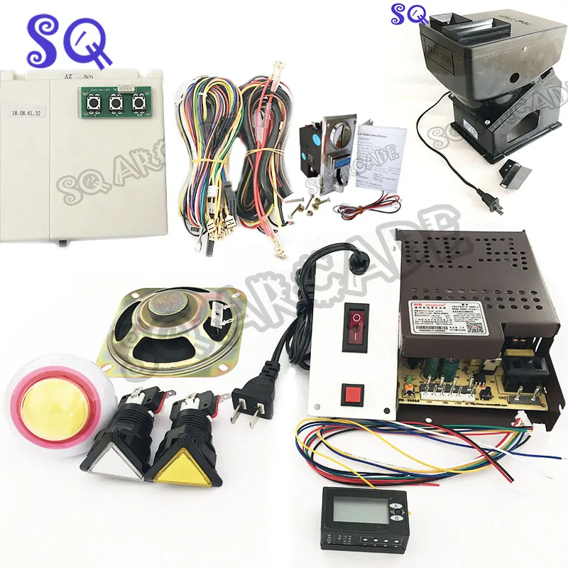 

1 kit for VGA OUTPUT continuous shoot one touch 61 in 1 kit multi game board for kids game machine