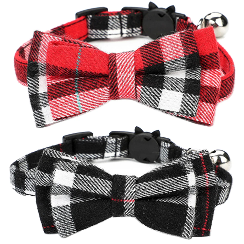 Ошейник для кошки с колокольчиком и галстуком бабочкой|Ошейники поводки кошек| |
