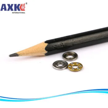 

500pcs/lot free shipping Axial Ball Thrust Bearings F4-9M 4*9*4 mm Plane thrust ball bearing